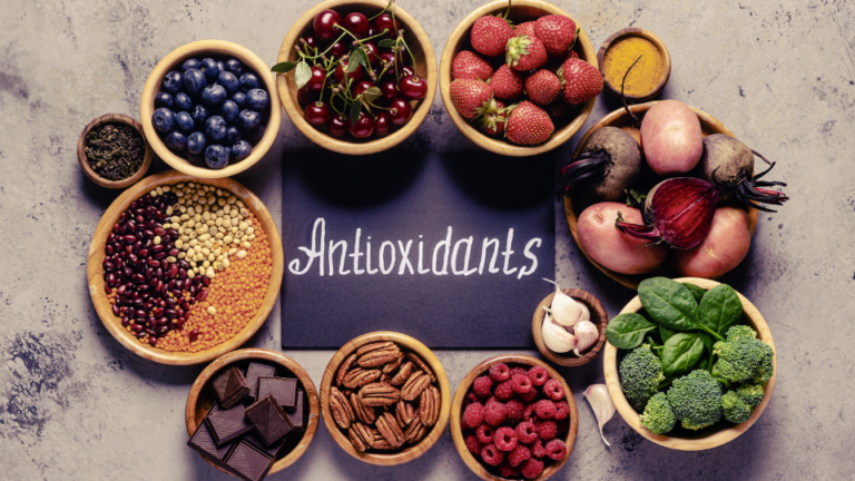 Photo d'aliments antioxydants