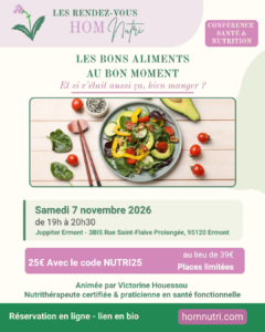 Conférence santé & nutrition